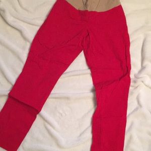 Motherhood Maternity Red Skinny Pants